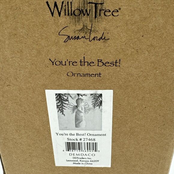 2015 Demdaco Willow Tree “You’re The Best” Figurine 5.25”T 3”w‎ - Picture 12 of 14